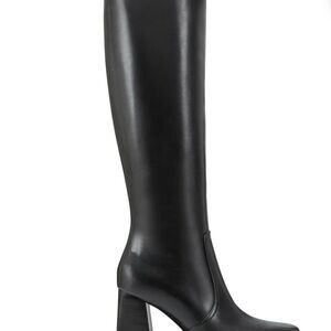 Marc Fisher Black Dreeam Block Heeled Boots